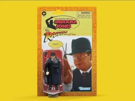 Фигурка The Adventures of Indiana Jones Retro Collection Major Arnold Toht (Raiders of the Lost Ark) Figure HASBRO