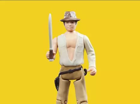 Фигурка The Adventures of Indiana Jones Retro Collection Indiana Jones (Temple of Doom) Figure Hasbro