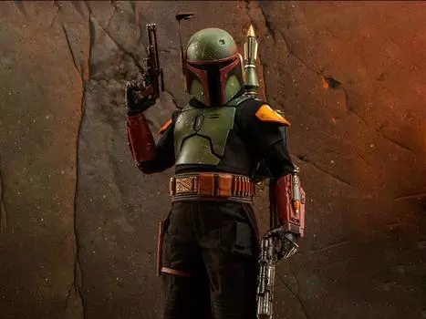 Фигурка The Book of Boba Fett QS022 Boba Fett 1/4 Scale Collectible Figure HOT TOYS