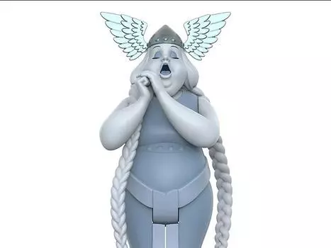 Фигурка The Haunted Mansion ReAction Female Opera Singer Figure Super7