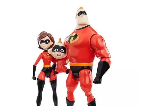 Фигурка The Incredibles Storytellers Figure Three-Pack Mattel
