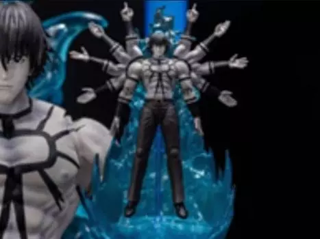 Фигурка The King of Fighters 98: Ultimate Match Orochi (Black & White Ver.) 1/12 Scale Exclusive Action Figure Storm Collectibles