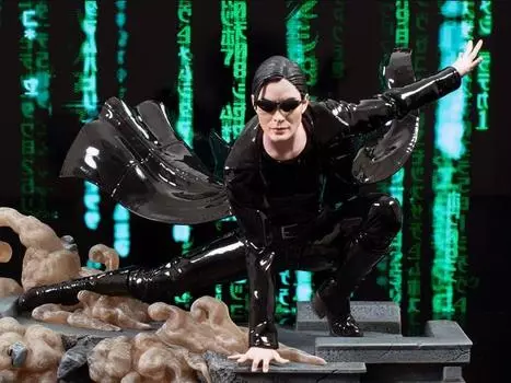Фигурка The Matrix Gallery Trinity Figure Diorama Diamond Select Toys