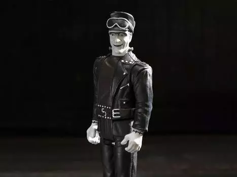 Фигурка The Munsters ReAction Hot Rod Herman (Grayscale) Figure Super7