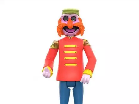 Фигурка The Muppets ReAction Electric Mayhem Band Floyd Figure Super7