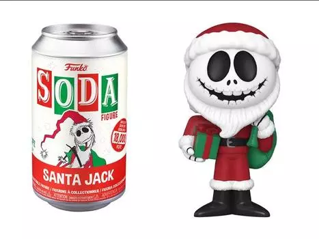 Фигурка The Nightmare Before Christmas Vinyl Soda Santa Jack Limited Edition Figure FUNKO