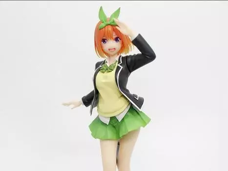 Фигурка The Quintessential Quintuplets Yotsuba Nakano (Unifom Ver.) Coreful Figure (Renewal Edition) Taito
