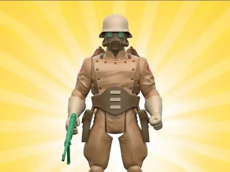 Фигурка The Rocketeer Longbox Heroes Badlands Trooper 5" BBTS Exclusive Figure Fresh Monkey Fiction