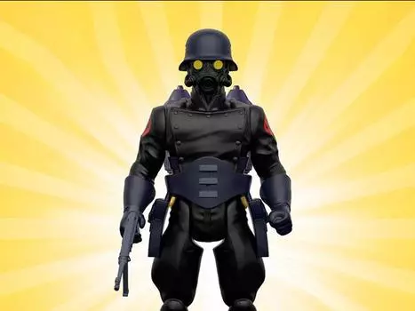 Фигурка The Rocketeer Longbox Heroes Oblivion Trooper 5" BBTS Exclusive Figure Fresh Monkey Fiction