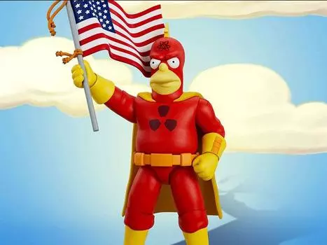 Фигурка The Simpsons ULTIMATES! Radioactive Man Figure Super7
