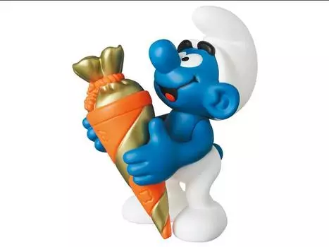 Фигурка The Smurfs Ultra Detail Figure Series 1 No.738 Smurf with Surprise Cone Medicom Toy