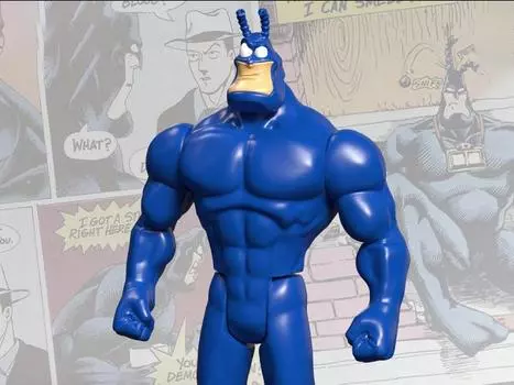 Фигурка The Tick Longbox Heroes The Tick 5" BBTS Exclusive Figure Fresh Monkey Fiction