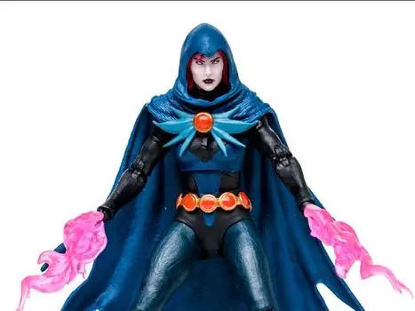 Фигурка Titans DC Multiverse Raven Action Figure (Collect to Build: Beast Boy) Mcfarlane Toys