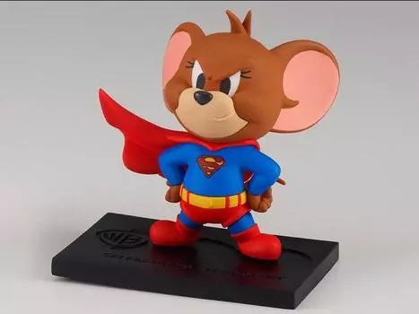 Фигурка Tom and Jerry Figure Collection WB 100th Anniversary Jerry as Superman Banpresto