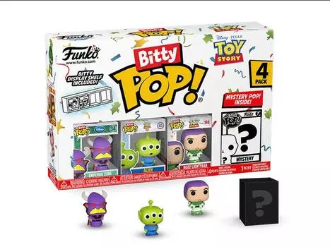 Фигурка Toy Story Bitty Pop! Zurg Four-Pack Funko