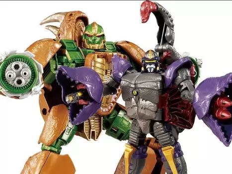 Фигурка Transformers: Beast Wars BWVS-02 Rhinox vs. Scorponok (Premium Finish) Two-Pack Takara Tomy