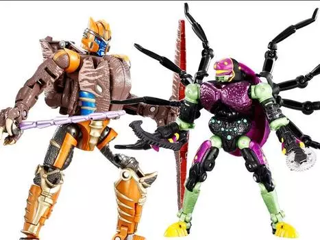 Фигурка Transformers: Beast Wars BWVS-06 Dinobot vs Tarantulas (Premium Finish) Two-Pack Takara Tomy