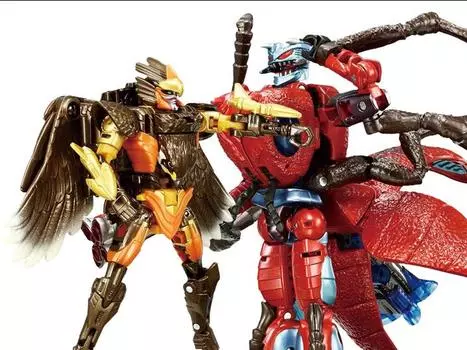 Фигурка Transformers: Beast Wars BWVS-07 Airazor vs Inferno (Premium Finish) Two-Pack Takara Tomy
