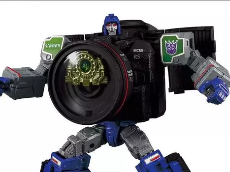 Фигурка Transformers Collaborative Canon x Transformers Decepticon Refraktor R5 Takara Tomy