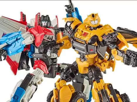 Фигурка Transformers: Reactivate Starscream vs. Bumblebee Two-Pack Takara Tomy