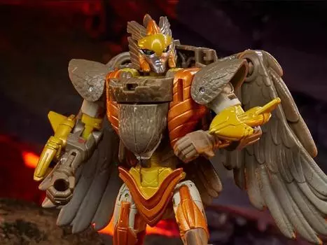 Фигурка Transformers War for Cybertron: Kingdom Deluxe Airazor Takara Tomy