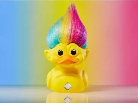 Фигурка Trolls TUBBZ Rainbow Troll (Boxed Edition) Numskull