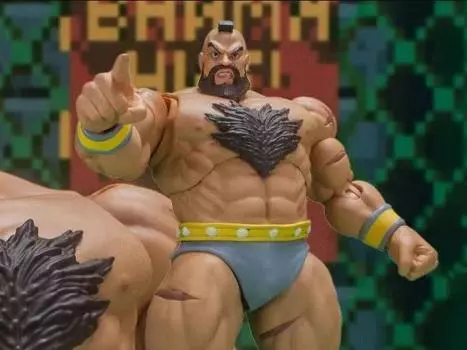 Фигурка Ultra Street Fighter II: The Final Challengers Zangief (Grey) 1/12 Scale Exclusive Action Figure STORM COLLECTIBLES