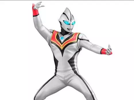 Фигурка Ultraman Tiga Hero's Brave Statue Figure Evil Tiga Banpresto