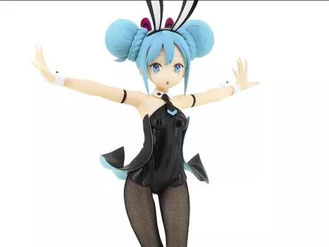 Фигурка Vocaloid BiCute Bunnies Hatsune Miku (Black Ver.) Figure (Reissue) Furyu