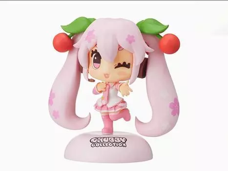 Фигурка Vocaloid Chubby Collection Sakura Miku (Normal Color) Figure Sega