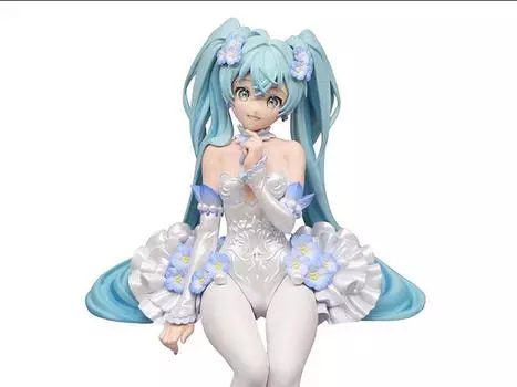 Фигурка Vocaloid Hatsune Miku (Flower Fairy Nemophila Ver.) Noodle Stopper Figure (with Bonus) Furyu