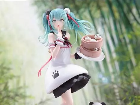 Фигурка Vocaloid Hatsune Miku Panda Steamed Buns Figure Sega