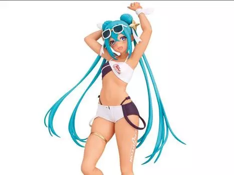 Фигурка Vocaloid Hatsune Miku (Racing Miku 2023 Tropical Ver.) Banpresto
