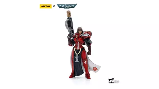 Фигурка Warhammer 40k 1/18 Adepta Sororitas Battle Sisters Орден Кровавой Розы Сестра Лонелл 12 см