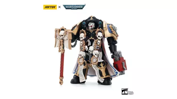 Фигурка Warhammer 40k 1/18 Ультрамарины Терминатор Капеллан Брат Ваниус 12 см