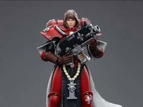 Фигурка Warhammer 40K Adepta Sororitas Battle Sisters Order of the Bloody Rose Sister Lonell 1/18 Scale Figure Joytoy