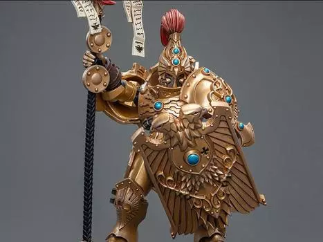 Фигурка Warhammer 40K Adeptus Custodes Vexilus Praetor 1/18 Scale Action Figure Joytoy
