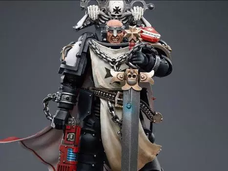 Фигурка Warhammer 40K Black Templars Marshal Baldeckrath 1/18 Scale Figure Joytoy