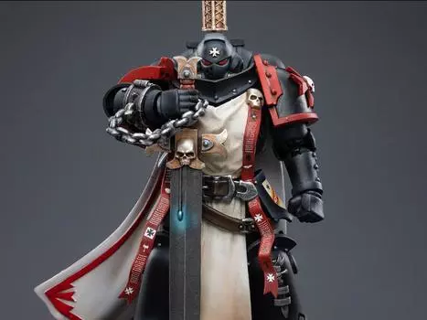 Фигурка Warhammer 40K Black Templars Primaris Sword Brethren Eberwulf 1/18 Scale Figure Joytoy