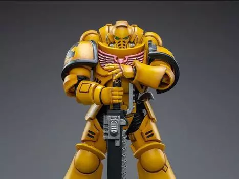 Фигурка Warhammer 40K Imperial Fists Intercessors 1/18 Scale Figure Joytoy