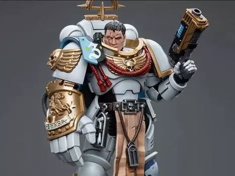 Фигурка Warhammer 40k Space Marines White Consuls Captain Messinius 1/18 Scale Action Figure Joytoy