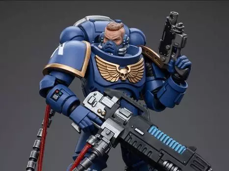 Фигурка Warhammer 40K Ultramarines Hellblasters Brother Paxor 1/18 Scale Figure Joytoy