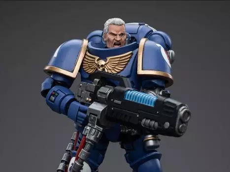 Фигурка Warhammer 40K Ultramarines Hellblasters Sergeant Ulaxes 1/18 Scale Figure Joytoy