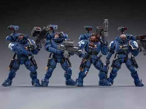 Фигурка Warhammer 40K Ultramarines Incursors Box of 4 1/18 Scale Figures JOY TOY