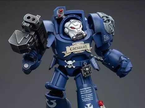 Фигурка Warhammer 40K Ultramarines Terminators Brother Caesaran 1/18 Scale Action Figure Joytoy