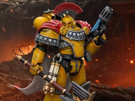 Фигурка Warhammer: The Horus Heresy Imperial Fists Legion Chaplain Consul 1/18 Scale Action Figure Joytoy