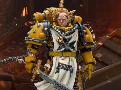 Фигурка Warhammer: The Horus Heresy Imperial Fists Sigismund First Captain of the Imperial Fists 1/18 Scale Action Figure Joytoy