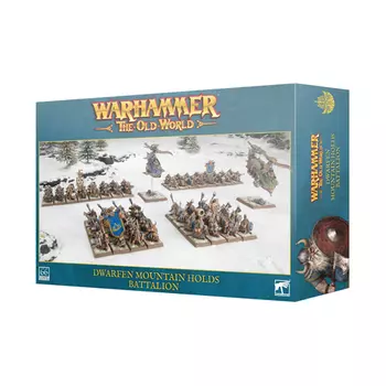 Фигурка Warhammer: The Old World – Dwarfen Mountain Holds – Battalion Games Workshop