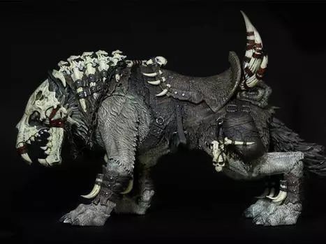 Фигурка White Bone Wolf (Grey) 1/12 Scale Figure Fish Toys (D20Studio)