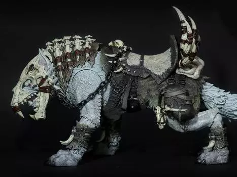 Фигурка White Bone Wolf (White) 1/12 Scale Figure Fish Toys (D20Studio)